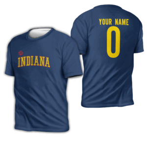 Player Name & Number Or Custom T Shirt Indiana Fever