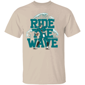 RIDE THE WAVE SHIRT Shane Bruce, Coastal Carolina Chanticleers