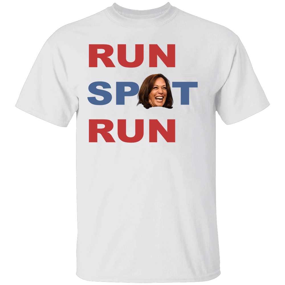 RUN SPOT RUN SHIRT Trump accuses Harris of copying Biden's economy plans RUN SPOT RUN SHIRT Trump accuses Harris of copying Biden's economy plans