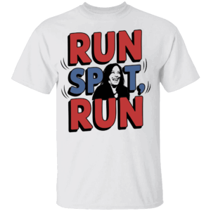 RUN SPOT RUN T SHIRT Trump accuses Harris of copying Biden's economy plans