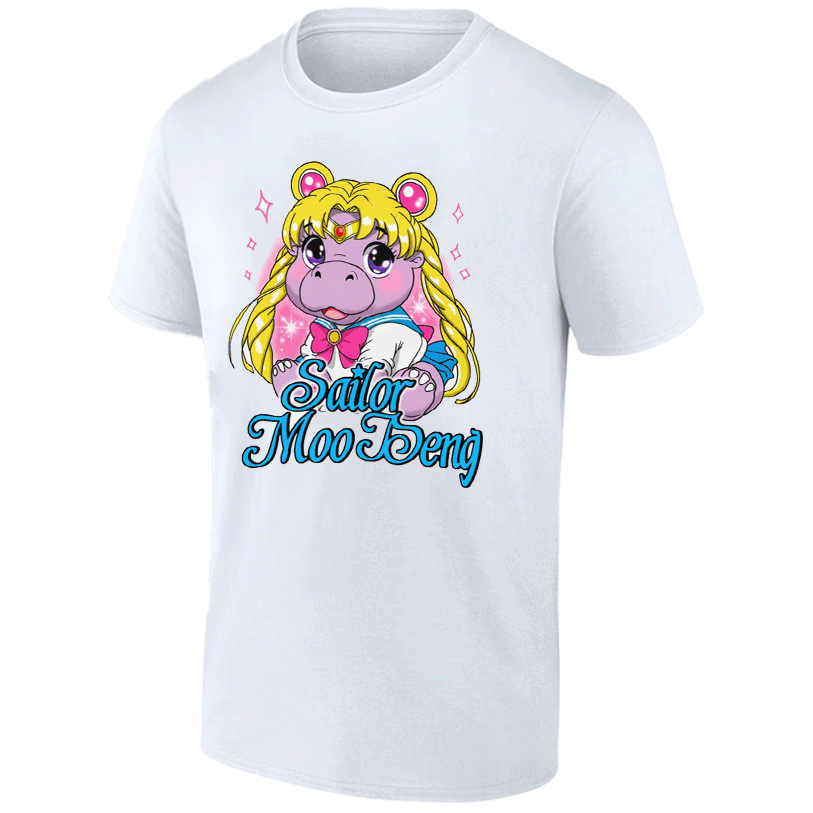 SAILOR MOO DENG SHIRT Funny Moo Deng, Sailor Moon SAILOR MOO DENG SHIRT Funny Moo Deng, Sailor Moon