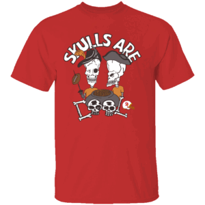 SKULL ARE COOL SHIRT Beavis And Butt Head X Tampa Bay Buccaneers Skulls