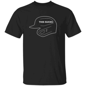 THIS SUCKS SHIRT MLB Will Add Sponsor Logo To Batting Helmets Starting With Postseason