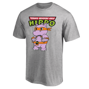 TMN HIPPO SHIRT Funny Teenage Moodeng Ninja, Moo Deng, TMNT, Teenage Mutant Ninja Turtles