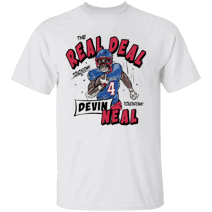 The Real Deal Devin Neal T Shirt Devin Neal, Kansas Jayhawks