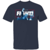 Trump Fight T Shirt The Good Fight Shirt, Images of a bloodied Trump blanket Milwaukee, Trump 2024