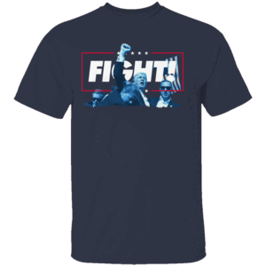 Trump Fight T Shirt The Good Fight Shirt, Images of a bloodied Trump blanket Milwaukee, Trump 2024
