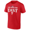 WE OWN THE EAST T SHIRT 2024 NL East Division Champions Locker Room T Shirt, Philadelphia Phillies