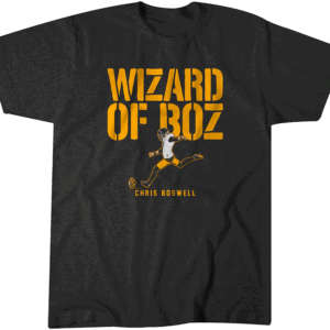 WIZARD OF BOZ SHIRT Chris Boswell, Pittsburgh Steelers