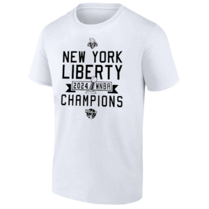 2024 WNBA Finals Champions T Shirt New York Liberty