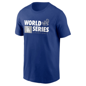 2024 World Series Champions Banner T Shirt Los Angeles Dodgers