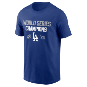 2024 World Series Champions Banner T Shirt Los Angeles Dodgers