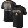 2024 World Series Champions Jersey Roster T Shirt Los Angeles Dodgers
