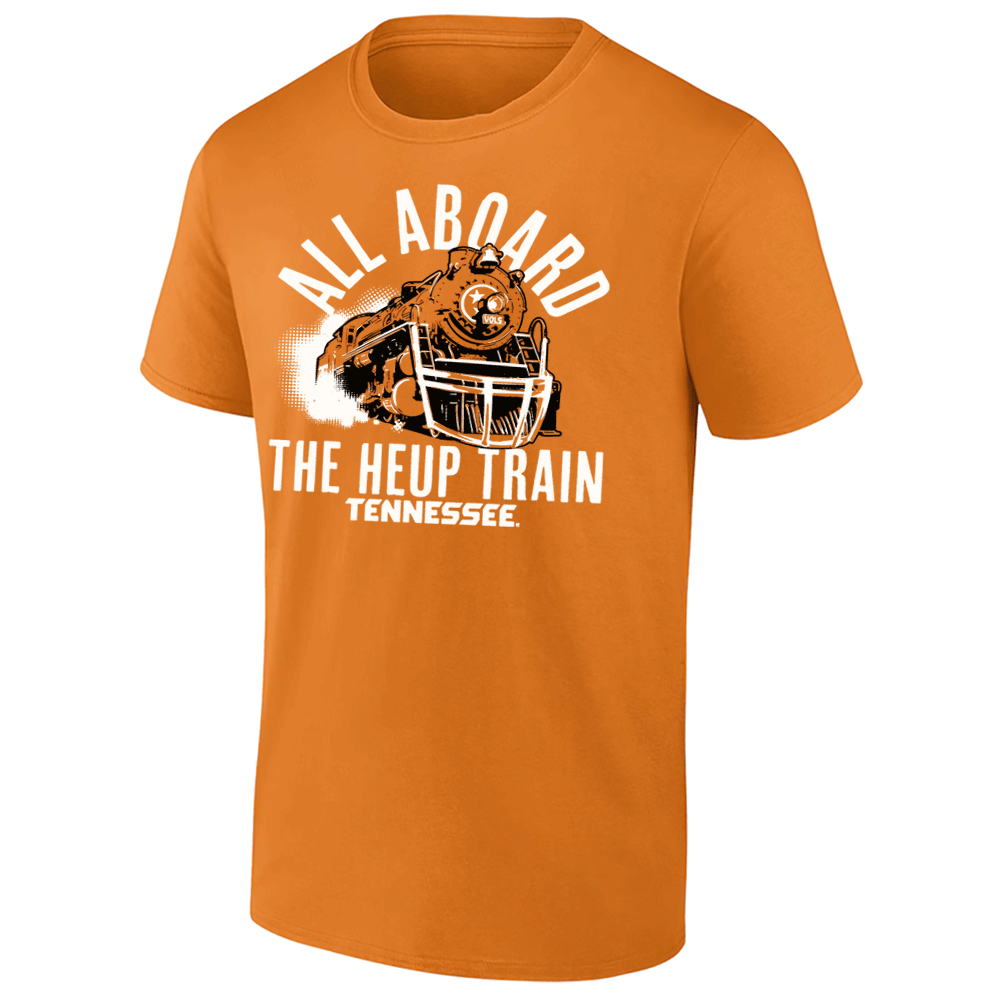 ALL ABOARD THE HEUP TRAIN SHIRT The 100-Year Helmet, Illinois Football, Illinois Fighting Illini ALL ABOARD THE HEUP TRAIN SHIRT The 100 Year Helmet, Illinois Football, Illinois Fighting Illini