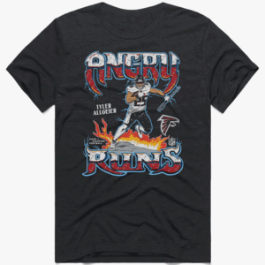 Angry Runs 2024 Falcons Tyler Allgeier Shirt Atlanta Falcons