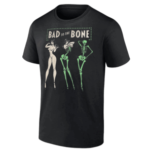 BAD TO THE BONE SHIRT Funny Sexy Women, Skeleton