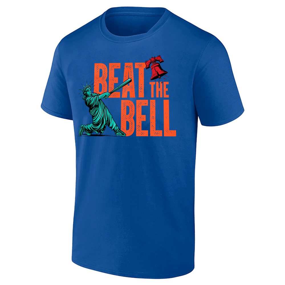 BEAT THE BELL SHIRT New York Mets Beat Philadelphia Phillies BEAT THE BELL SHIRT New York Mets Beat Philadelphia Phillies