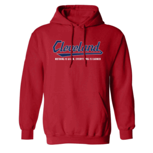 CLEVELAND EARNED NOT GIVEN SHIRT Nothing Is Given Everything Is Earned, 2024 American League Division Series Champions, Cleveland Guardians