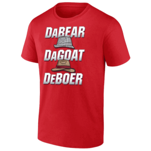 DaBEAR DaGOAT DaBOER SHIRT Alabama Crimson Tide