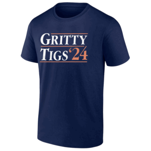 GRITTY TIGS '24 SHIRT 2024 MLB Postseason, Detroit Lions