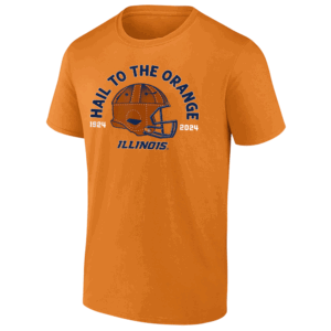 HAIL TO THE ORANGE 1924 2024 SHIRT The 100 Year Helmet, Illinois Football, Illinois Fighting Illini