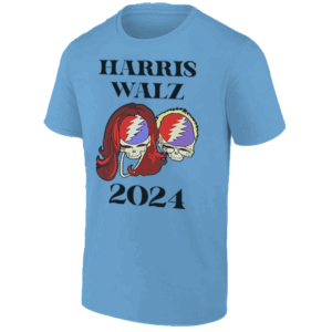 HARRIS WALZ 2024 SHIRT Grateful Dead, Bob Weir, Kamala Harris For President 2024