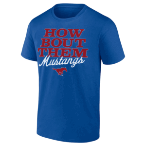HOW BOUT THEM MUSTANGS SHIRT SMU Mustangs