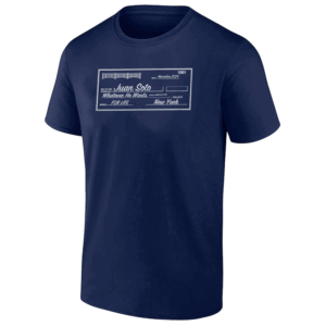 Juan Soto Blank Check Shirt New York Yankees
