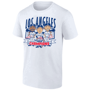 LEAGUE CHAMPIONS CARICATURES SHIRT 2024 MLB World Series Champions, Los Angeles Dodgers