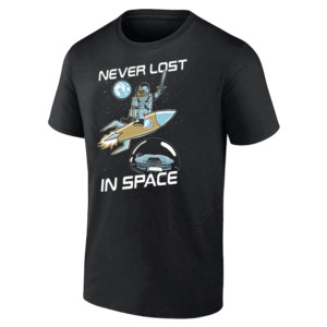 NEVER LOST IN SPACE SHIRT UCF Knights