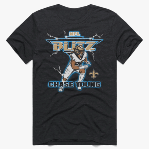 NFL Blitz Saints Chase Young Shirt New Orleans Saints