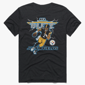 NFL Blitz Steelers Justin Fields Shirt Justin Fields, Pittsburgh Steelers