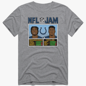NFL Jam Colts Richardson And Taylor Shirt Anthony Richardson and Jonathan Taylor, Indianapolis Colts