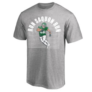 RUN SAQUON RUN SHIRT Saquon Barkley, Philadelphia Eagles