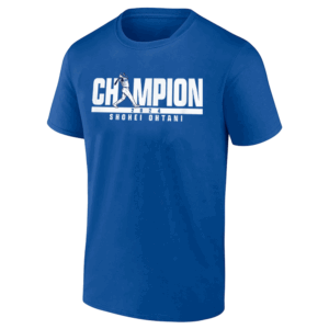 SH CHAMPION SHIRT Shohei Ohtani, 2024 World Series Champions T Shirt Los Angeles Dodgers