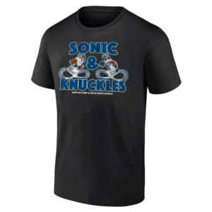 SONIC & KNUCKLES SHIRT Jahmyr Gibbs & David Montgomery, Detroit Lions