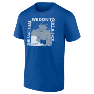 THE FACT THAT WE DON'T GIVE A FUCK SHIRT Kike Hernandez, 2024 National League Division Champions, Los Angeles Dodgers