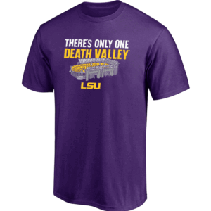 THERE'S ONLY ONE DEATH VALLEY SHIRT LSU Football, Geaux Tigers, LSU Tigers