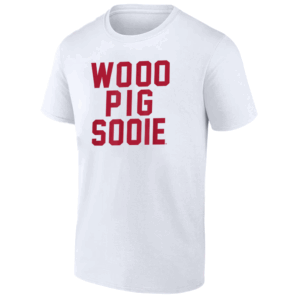 Wooo Pig Sooie T Shirt Arkansas Razorbacks