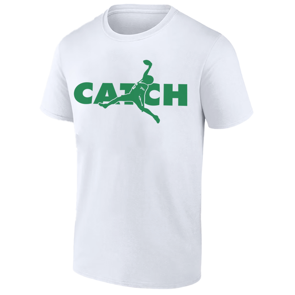 AIR CATCH T-SHIRT ONE-HANDED AIR CATCH SHIRT Garrett Wilson, New York Jets AIR CATCH T SHIRT ONE HANDED AIR CATCH SHIRT Garrett Wilson, New York Jets