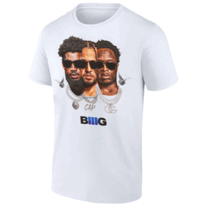 BIIG SHIRT Karl Anthony Towns, Jalen Brunson and OG Anunoby, New York Knicks