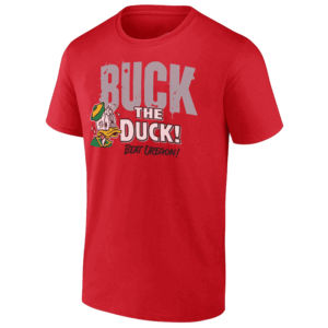 BUCK THE DUCK BEAT OREGON SHIRT Ohio State Buckeyes