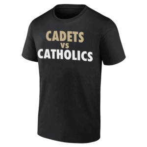 CADETS VS CATHOLICS SHIRT Army Football, Army Black Knights