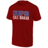 COLORADO HOCKEY LETTER STAR SHIRT Cale Makar Colorado Avalanche
