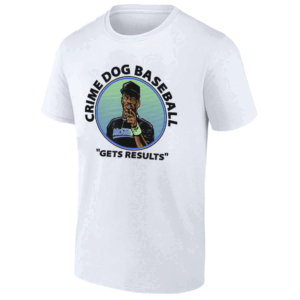 CRIME DOG BASEBALL GETS RESULTS SHIRT Fred McGriff, Tampa Bay Rays