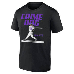CRIME DOG SHIRT Fred McGriff, Tampa Bay Rays