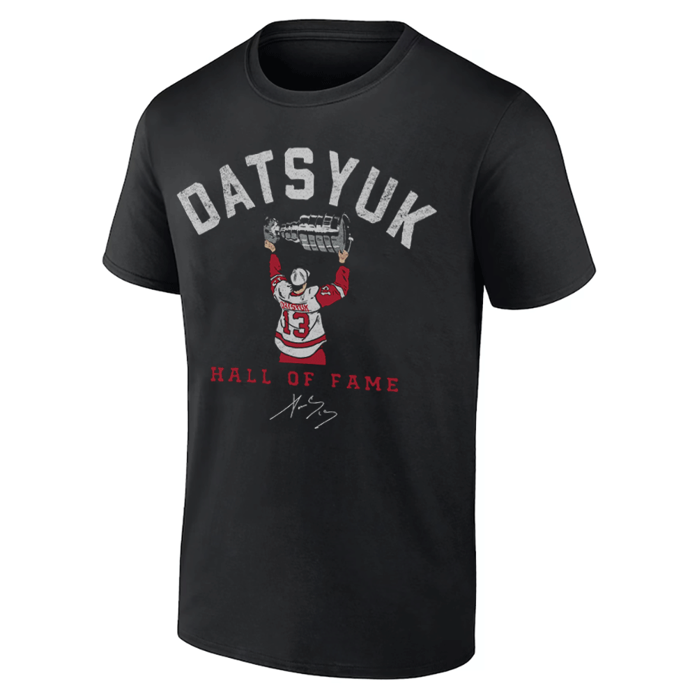 DATSYUK - HALL OF FAME SHIRT Pavel Datsyuk, Detroit Red Wings DATSYUK HALL OF FAME SHIRT Pavel Datsyuk, Detroit Red Wings