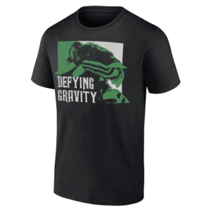 DEFYING GRAVITY SHIRT THE REVERSE HURDLE SHIRT Saquon Barkley, Philadelphia Eagles
