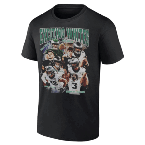 EXCITING WHITES SHIRT Reed Blankenship & Cooper DeJean, Philadelphia Eagles