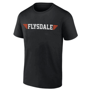 FLYDALE SHIRT Top Gun Logo, Dale Hawerchuk, Philadelphia Flyers